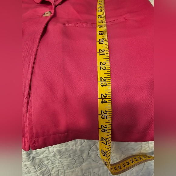 Japna Women's Pink Sleeveless Blazer *Only Blazer Size Large NWT - Picture 7 of 7